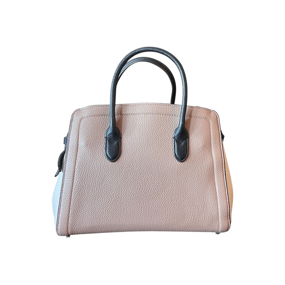 Kate Spade New York Knott Colorblock Satchel Bag Leather Crossbody Strap - Picture 6 of 13